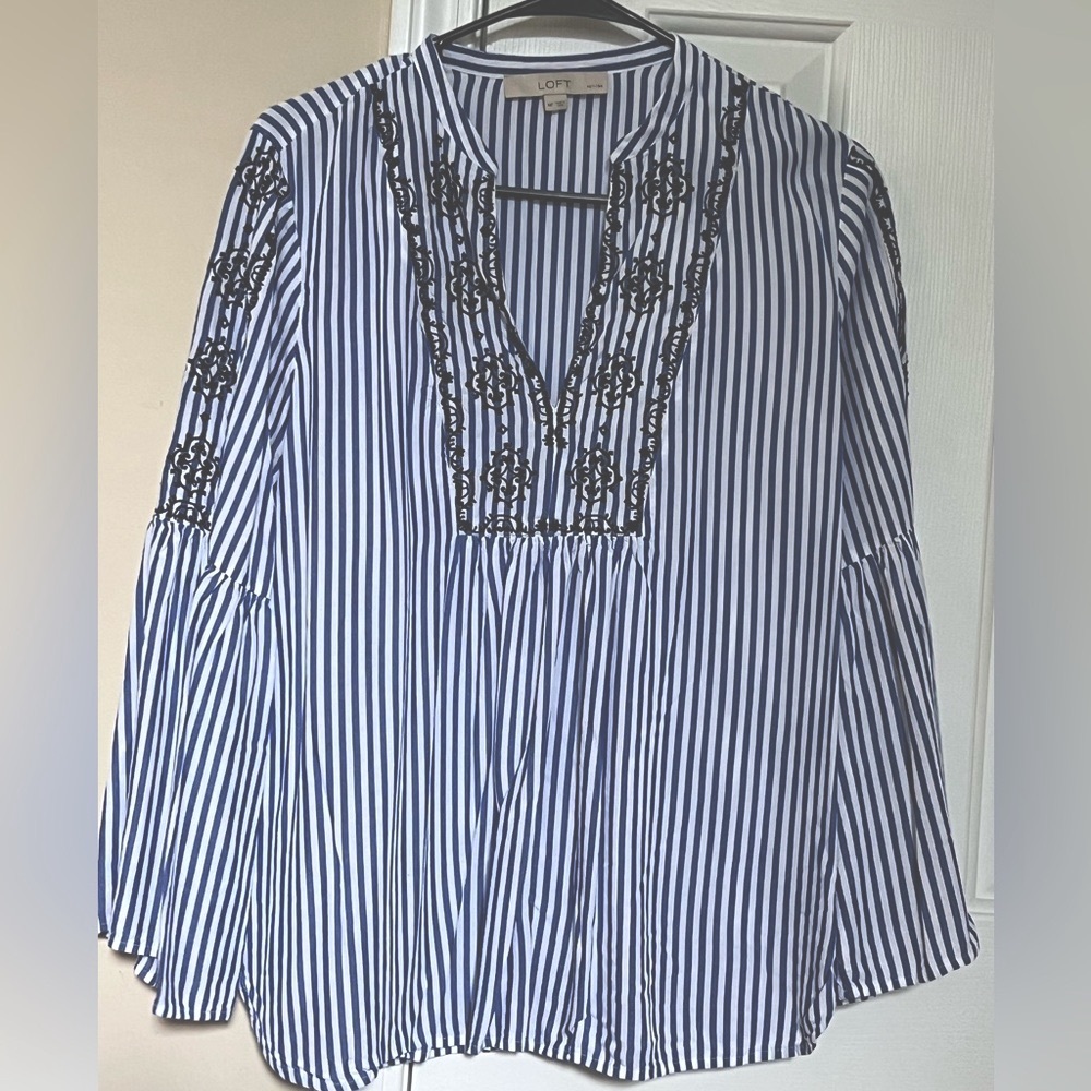 LOFT Blouse, Petite Medium